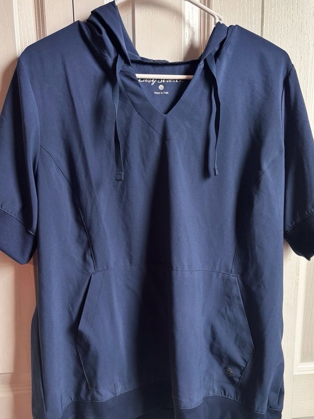 Easy Stretch| Hoodie Scrub Top